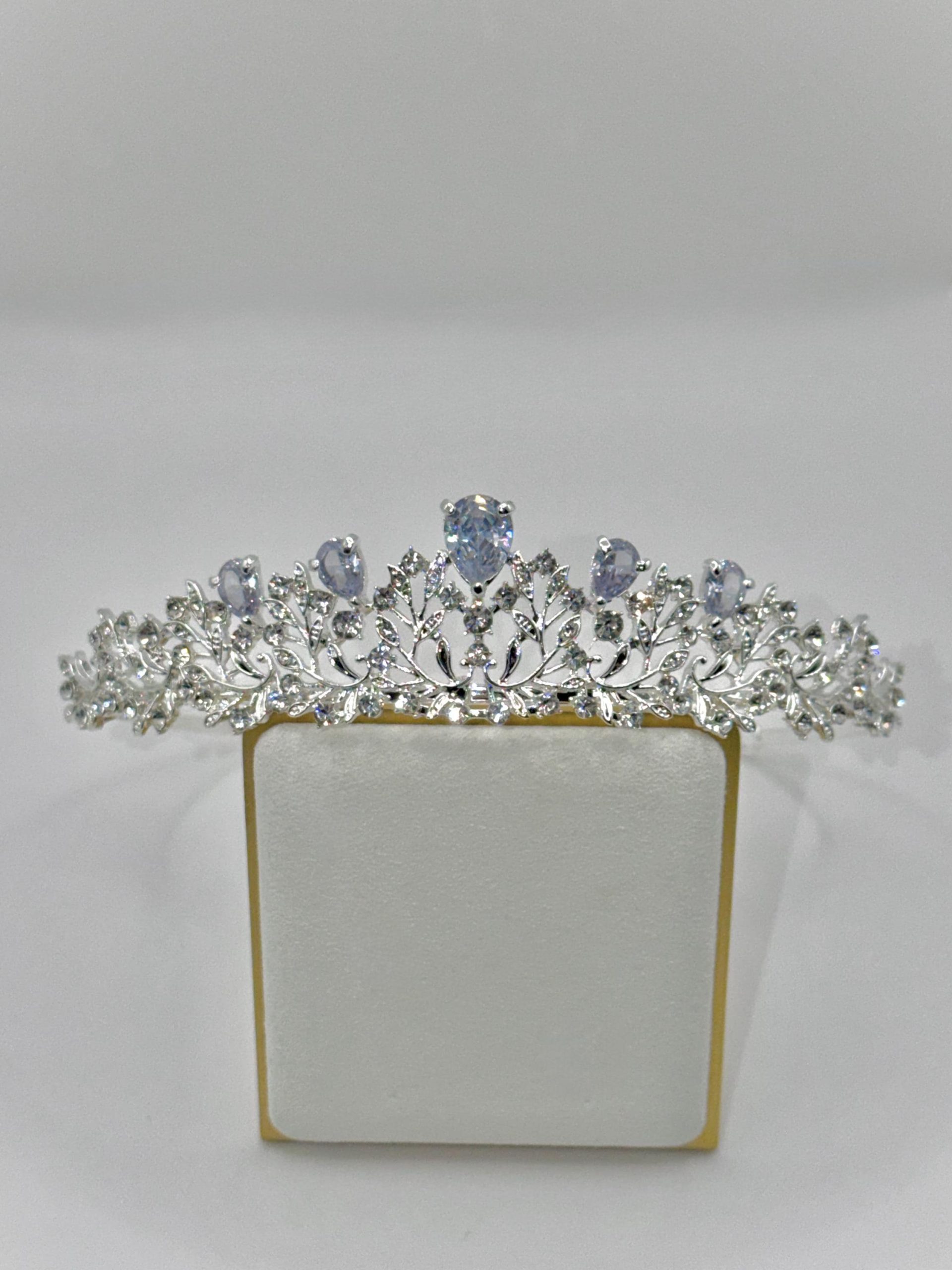 Gold Crystal Tiara