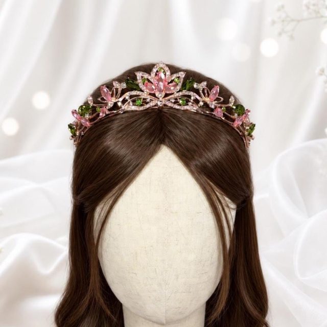 Crystal Tiara Crown – Wedding Tiara for Brides
